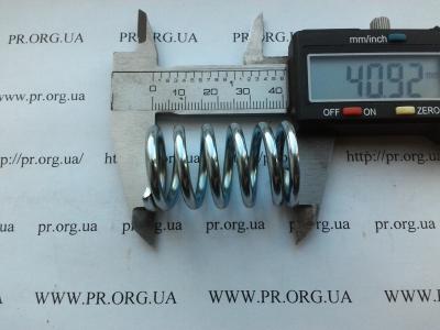 Пружина сжатия 3 х 24 х 41 (Артикул: S6273)