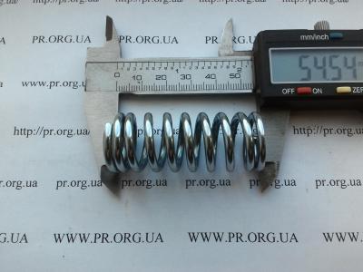 Пружина сжатия 3 х 22 х 54,5 (Артикул: S6276)