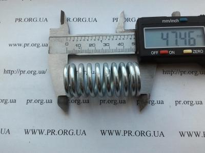 Пружина стиснення 3 х 22 х 47,5 (Артикул: S6277)