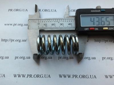 Пружина сжатия 3 х 22 х 43,5 (Артикул: S6279)