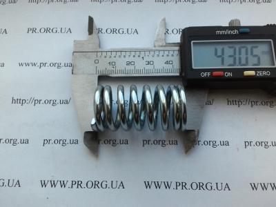 Пружина сжатия 3 х 22 х 43 (Артикул: S6280)