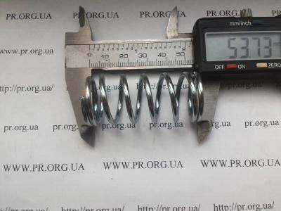 Пружина сжатия 2,5 х 24 х 54 (Артикул: S6291)