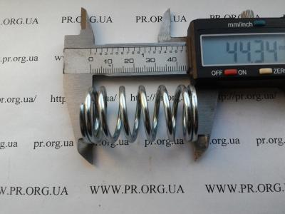 Пружина стиснення 2,5 х 23,8 х 44 (Артикул: S6306)
