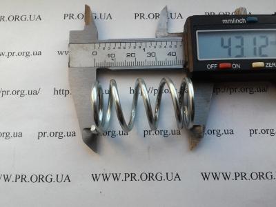 Пружина сжатия 2,5 х 23 х 43 (Артикул: S6307)
