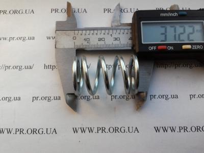 Пружина стиснення 2,5 х 23,7 х 37 (Артикул: S6309)