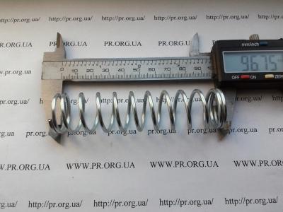 Пружина стиснення 2,2 х 23,6 х 96,5 (Артикул: S6313)