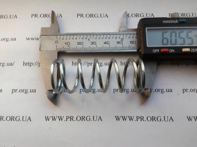 Пружина сжатия 2,2 х 23,8 х 60,5 (Артикул: S6320)
