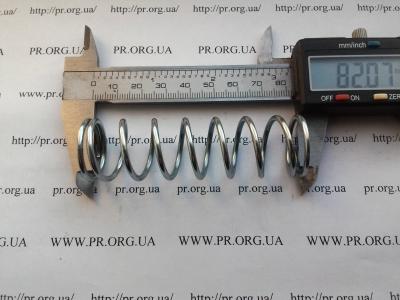 Пружина стиснення 2,2 х 23,8 х 82 (Артикул: S6322)