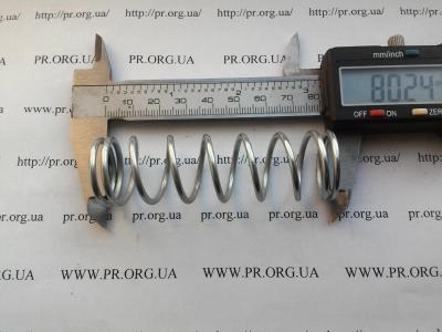 Пружина сжатия 2,2 х 23,8 х 80 (Артикул: S6324)