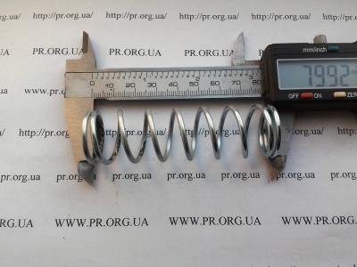 Пружина стиснення 2,2 х 23,6 х 80 (Артикул: S6325)