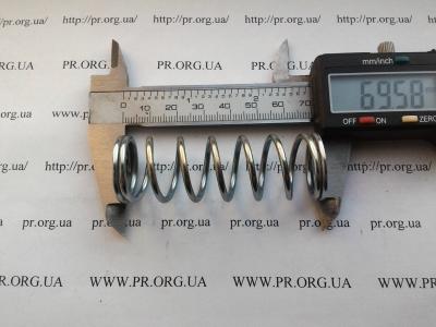 Пружина сжатия 2,2 х 23 х 69,5 (Артикул: S6335)