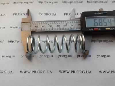 Пружина стиснення 2,2 х 23,4 х 68,5 (Артикул: S6337)