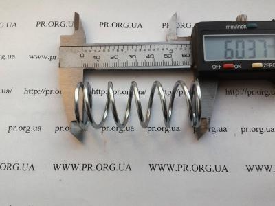 Пружина сжатия 2,2 х 23,8 х 60 (Артикул: S6339)