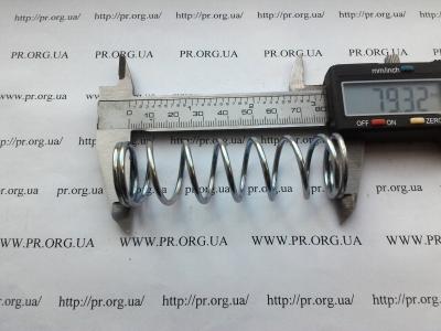 Пружина сжатия 2,2 х 24 х 79,5 (Артикул: S6342)