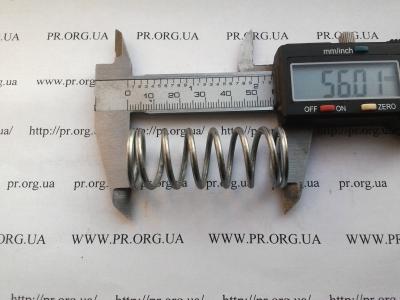 Пружина стиснення 2,2 х 21,8 х 56 (Артикул: S6365)