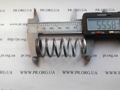 Пружина сжатия 2,2 х 22 х 55,5 (Артикул: S6366)