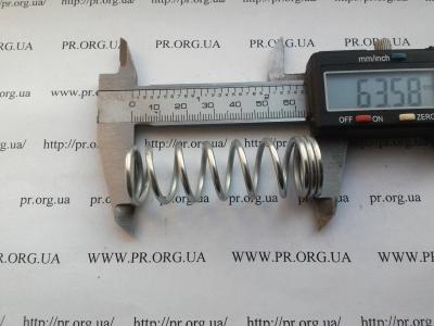 Пружина сжатия 2,2 х 20,4 х 63,5 (Артикул: S6367)