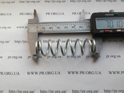 Пружина сжатия 2,2 х 20,4 х 70 (Артикул: S6375)