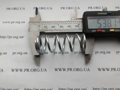 Пружина сжатия 2,2 х 20,2 х 54 (Артикул: S6382)