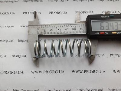 Пружина стиснення 2 х 22 х 63,5 (Артикул: S6390)