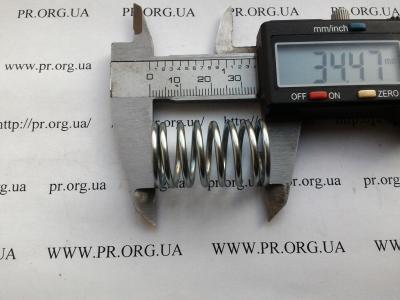 Пружина стиснення 2 х 19,8 х 34,5 (Артикул: S6402)