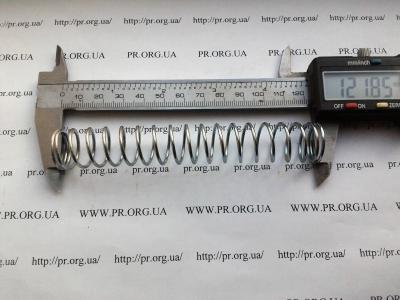 Пружина сжатия 1,5 х 19 х 122 (Артикул: S6407)