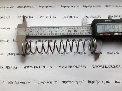 Пружина стиснення 1,5 х 18,8 х 103 (Артикул: S6408)