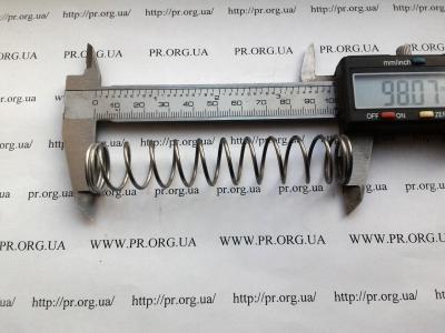 Пружина стиснення 1,5 х 18,8 х 98 (Артикул: S6409)