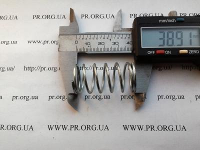 Пружина стиснення 1,5 х 19,8 х 39 (Артикул: S6414)