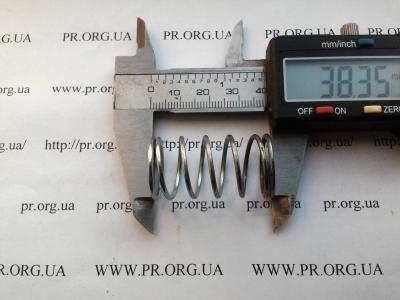 Пружина сжатия 1,5 х 19,7 х 38 (Артикул: S6416)