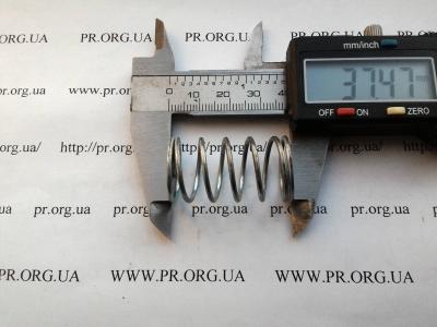 Пружина стиснення 1,5 х 19,7 х 37,5 (Артикул: S6417)