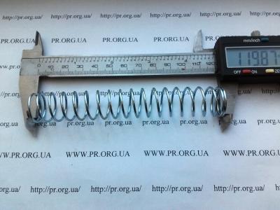 Пружина сжатия 1,4 х 19 х 119,5 (Артикул: S6421)