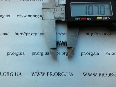 Пружина сжатия 0,5 х 4,4 х 10,5 (Артикул: S6429)