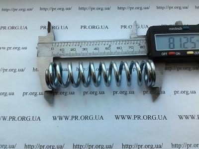 Пружина сжатия 3 х 21 х 81 (Артикул: S6431)