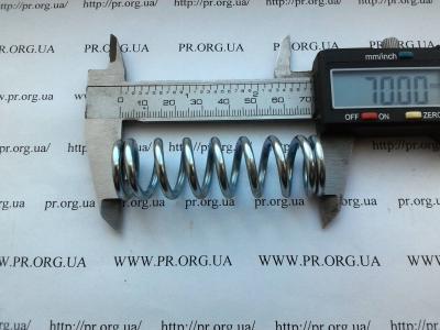 Пружина сжатия 3 х 20,8 х 70 (Артикул: S6434)