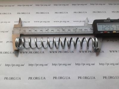 Пружина стиснення 2,5 х 20 х 129,5 (Артикул: S6444)