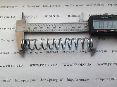 Пружина стиснення 2 х 18 х 101,5 (Артикул: S6453)