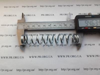 Пружина стиснення 2 х 18,2 х 94,5 (Артикул: S6454)