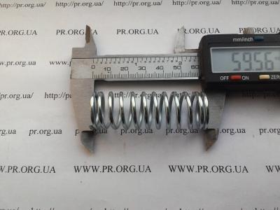 Пружина стиснення 2 х 19,8 х 59,5 (Артикул: S6458)