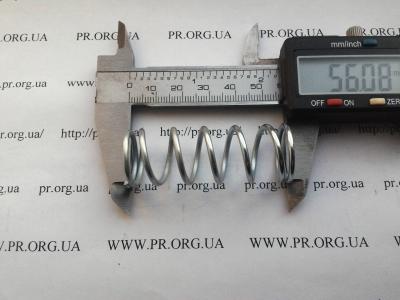Пружина стиснення 2 х 20 х 56 (Артикул: S6460)