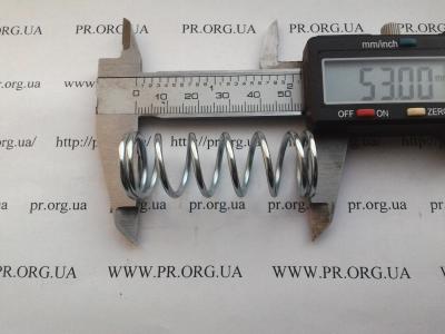 Пружина сжатия 2 х 19,5 х 53 (Артикул: S6461)