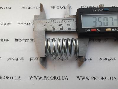 Пружина стиснення 2 х 19,2 х 35 (Артикул: S6465)