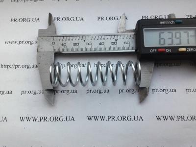 Пружина сжатия 1,8 х 18,2 х 64 (Артикул: S6469)