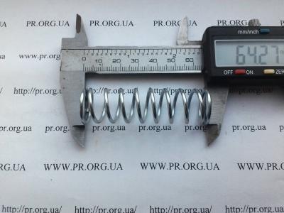 Пружина сжатия 1,8 х 18,3 х 64,3 (Артикул: S6473)