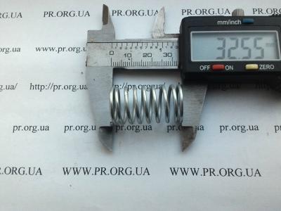 Пружина сжатия 1,6 х 17,6 х 32,5 (Артикул: S6475)