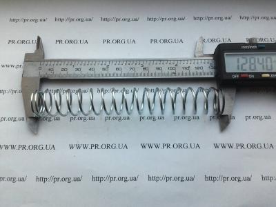 Пружина сжатия 1,5 х 18,6 х 128,5 (Артикул: S6477)