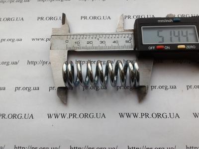 Пружина сжатия 3 х 19 х 51,5 (Артикул: S6499)