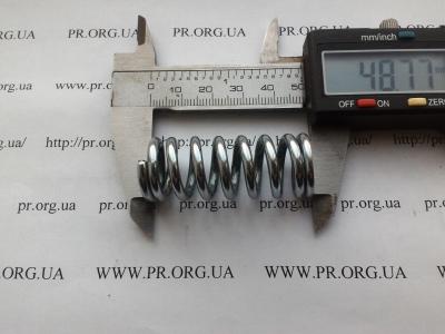 Пружина сжатия 3 х 19 х 48,5 (Артикул: S6501)