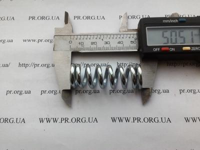 Пружина сжатия 3 х 17 х 50,5 (Артикул: S6512)