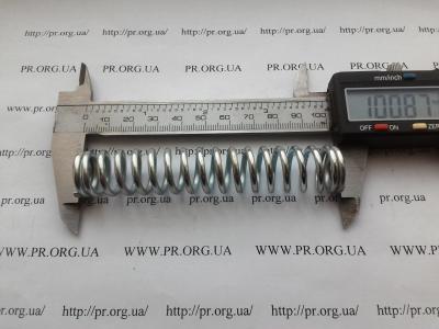 Пружина сжатия 2,5 х 17,8 х 101 (Артикул: S6519)